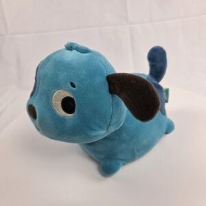 B. toys Interactive Plush blue Dog Wobble 'n' Go - Woofer 8"